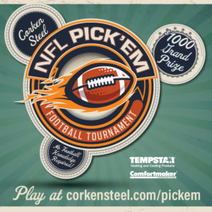 Read more about the article Play Corken Steel’s NFL Pickem